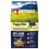 Ontario Dog Puppy Mini Lamb & Rice - 6,5